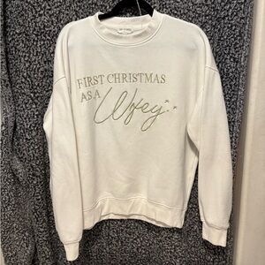 'First Christmas as a Wifey' Sweater